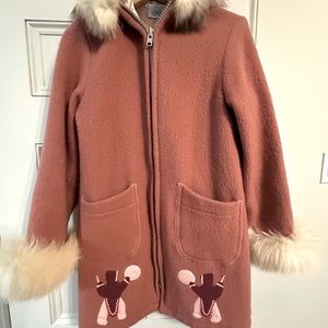 Vintage Inuit Wool Parka